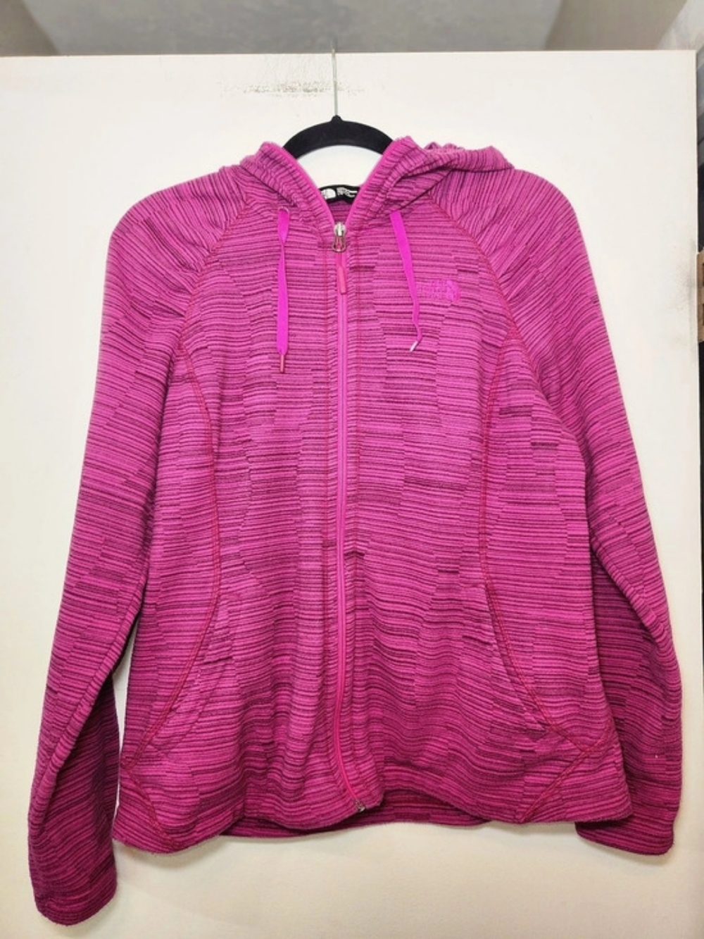 The North Face Women's Pink Hooded Jacket Size Large
